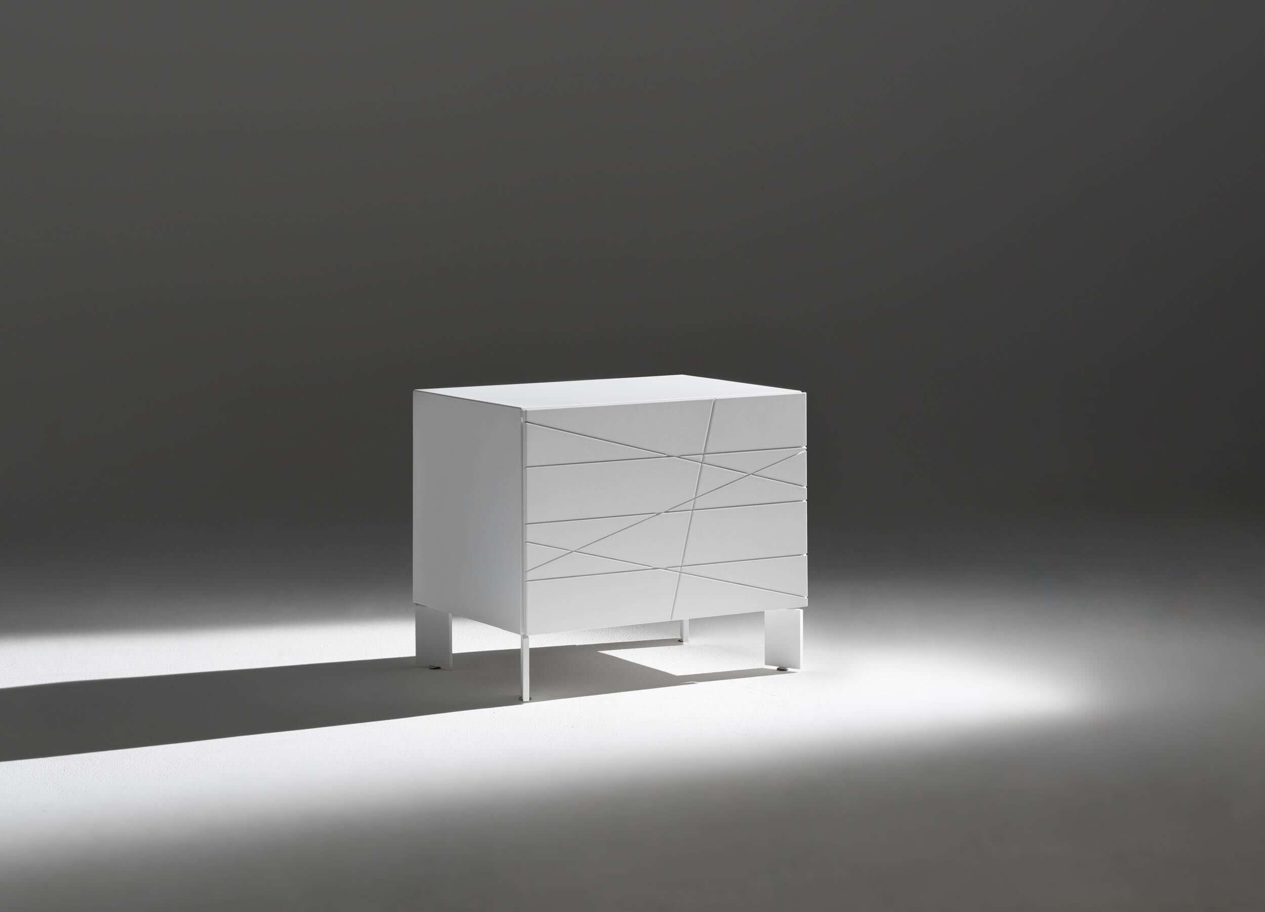 Прикроватная тумбочка из МДФ с ящиками ALBEDO Nazca B ARCH-00099341 - Вид №3