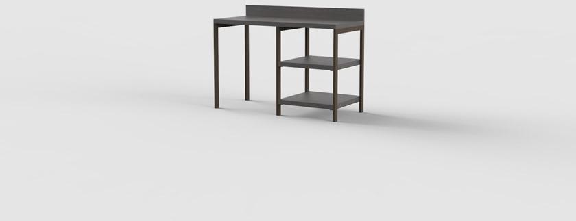 Mobilspazio Прямоугольный стол с полками для гостиниц Urban sun-id-1471606 - Вид №15