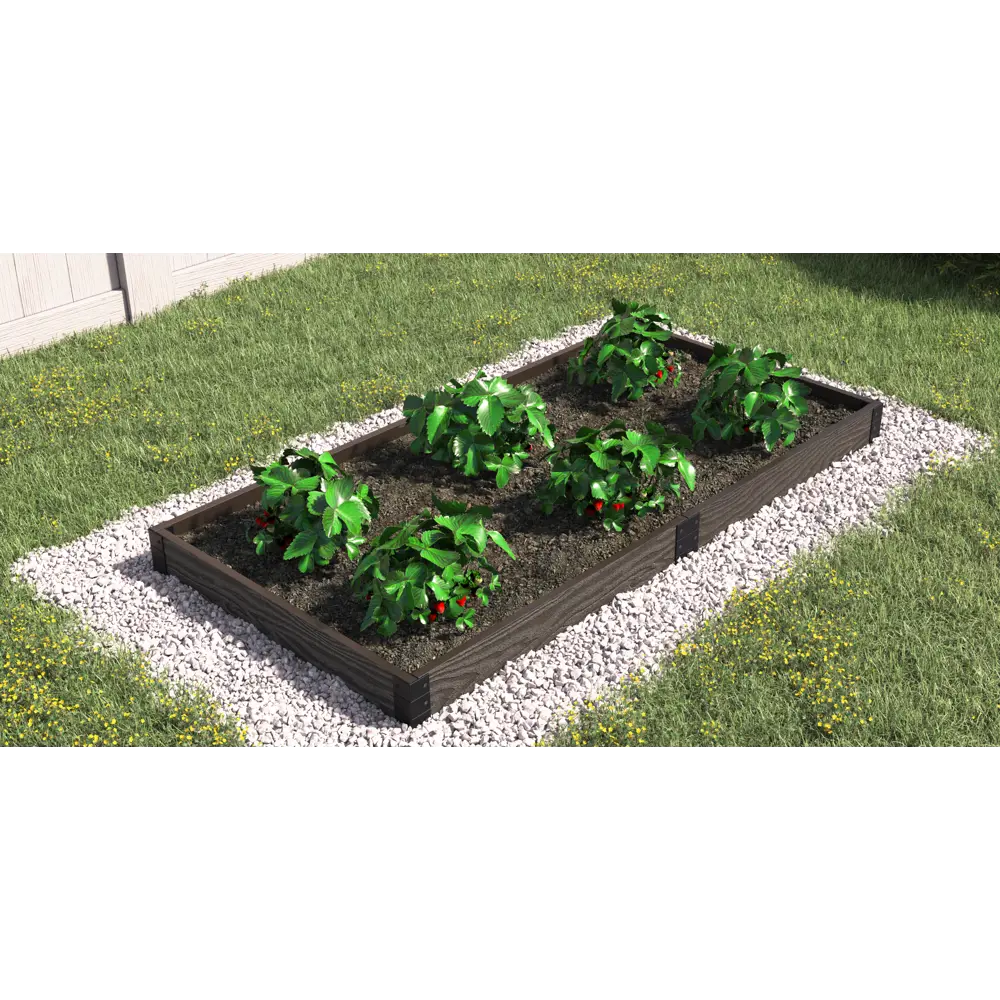Грядка Holzhof с 3D-тиснением 300x100x15 см венге для эстетичного огорода 89357039 STLM-0950023 - Вид №1