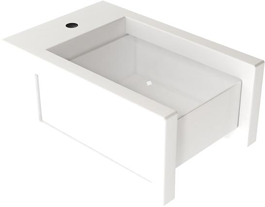 BXBISO0 Подвесное биде настенное GSG CERAMIC BOX