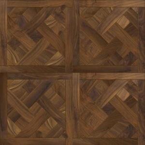 Модульный паркет Da Vinci Инженерный модульный паркет из ореха Даймонд Орех Европейский (Грецкий) Натур (Гладкая) 620х620 мм.