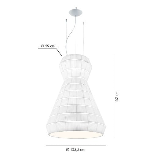 Ткань подвесной светильник AXOLIGHT ARCH-00132852 - Вид №5