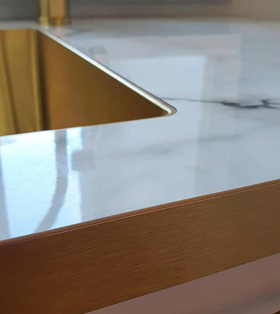 Столешницы для кухни - Мрамор бианко LIGRON LIST403 318 - Вид №29