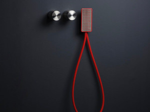 Набор для душа из нержавеющей стали с ручным душем и переключателем