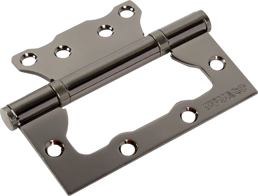 82105963 Петля без врезки N100500/2BB-BN/BL 100x75x2.5 мм сталь цвет глянцевый чёрный STLM-0019058