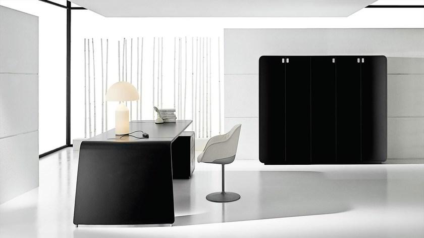 IFT Высокий лакированный офисный шкаф с распашными дверцами Sestante sun-id-1377441 - Вид №1