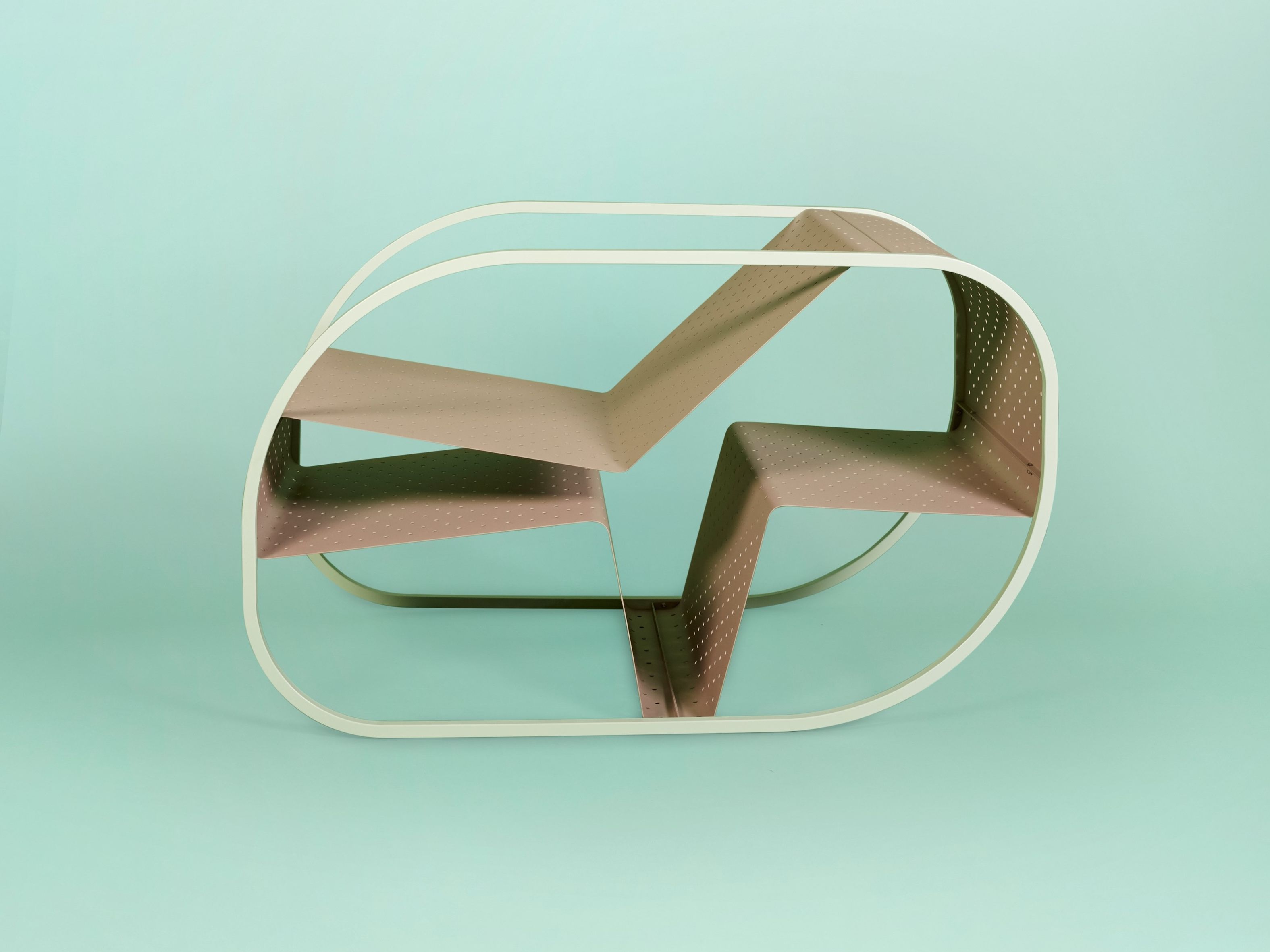 Металлическое кресло Giacopini Flip ARCH-00064739 - Вид №2