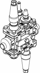 Danfoss ICF 25 — многофункциональные клапанные станции ICF 25-4-14MB Клапан-регулятор универ. 027L4117  - Вид №4