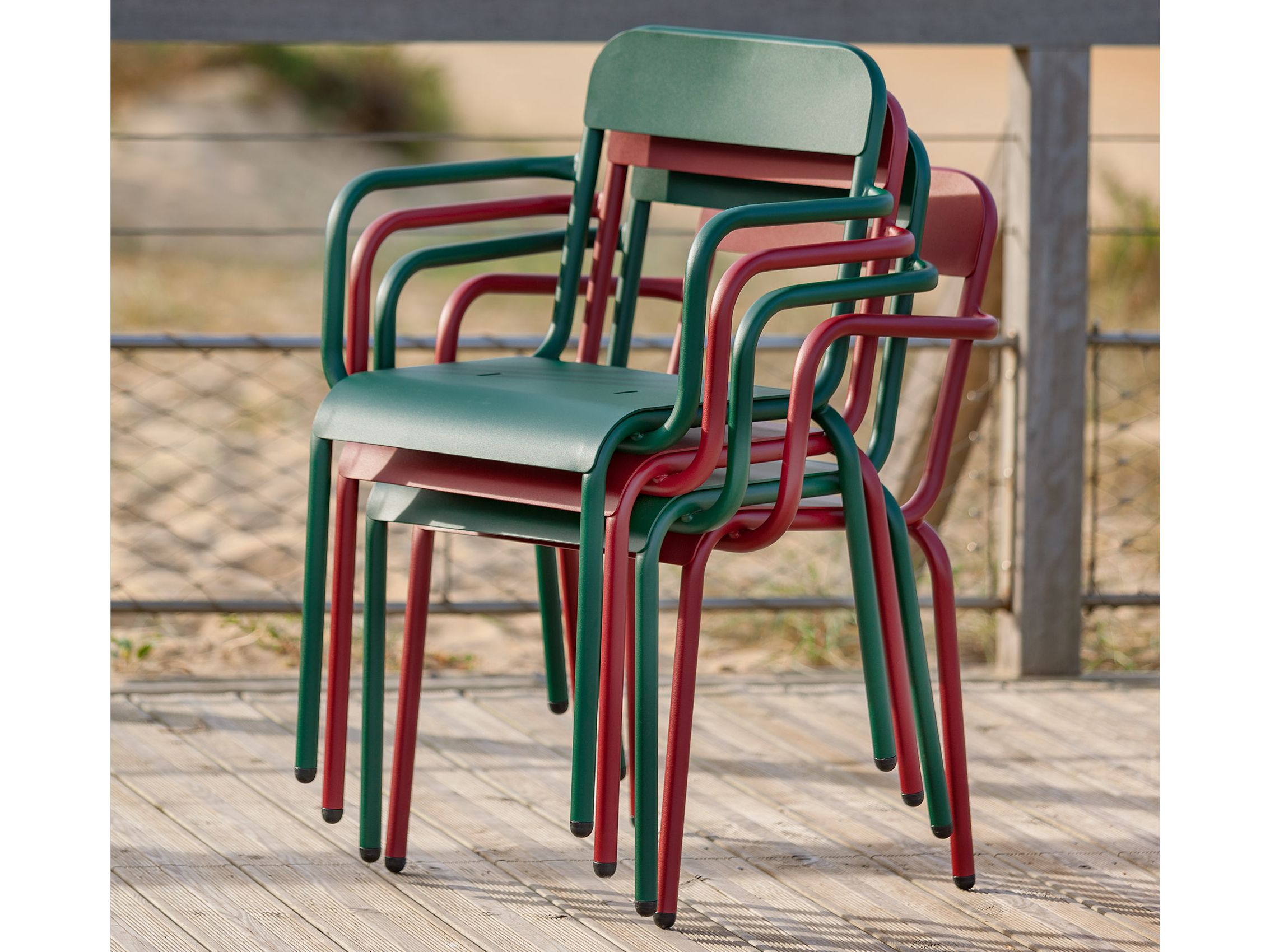 Штабелируемый стул с подлокотниками iSimar ARCH-00063189 - Вид №3