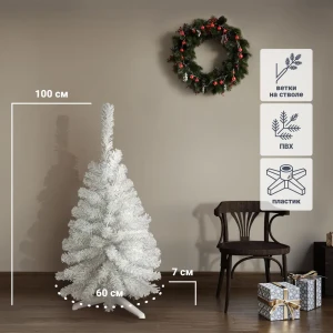 Ель новогодняя искусственная 100 см