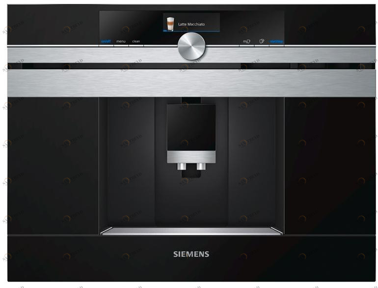 Siemens Встраиваемая кофемашина из нержавеющей стали с кофемолкой sun-id-1513485