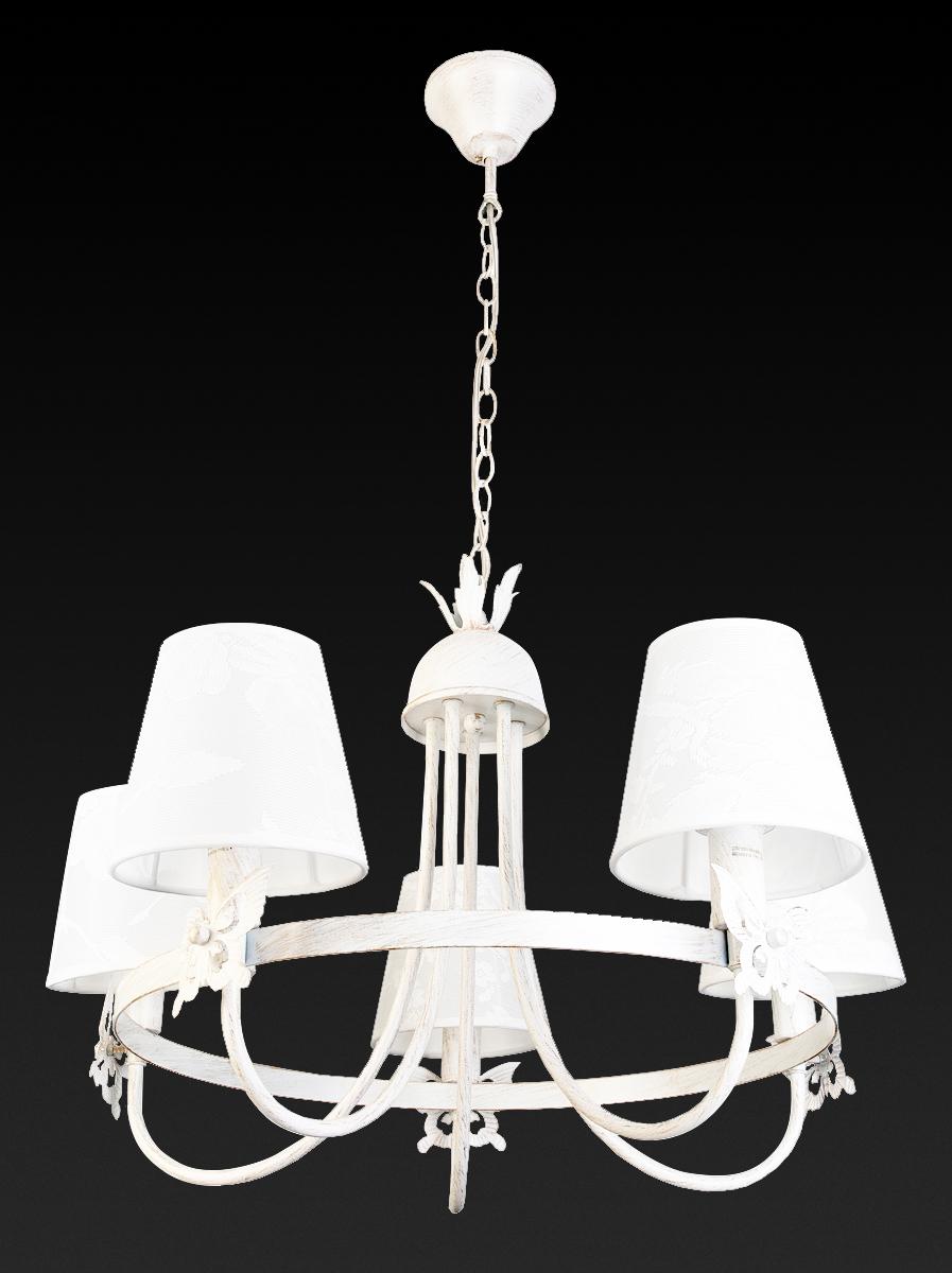 Подвесная люстра Toplight Della TL5670D-05WG TOPLIGHT DELLA 186066 Белый  - Вид №1