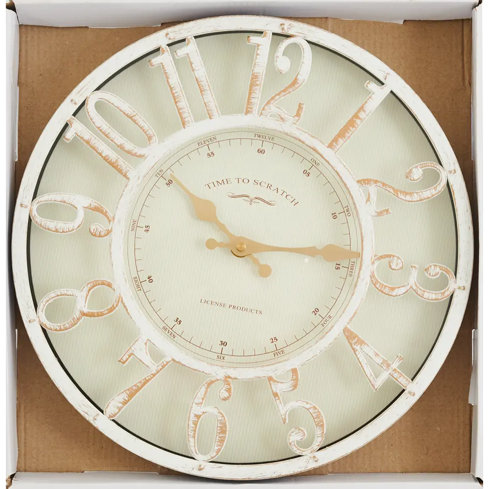 Настенные часы DREAM RIVER DMR — элегантный белый циферблат 30 см 84241246 ЧАСЫ НАСТЕННЫЕ STLM-0047485 - Вид №3