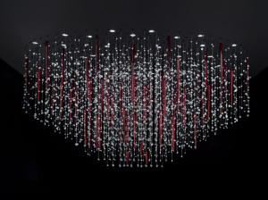 Кристалл светодиодный подвесной светильник