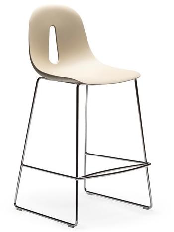 CHAIRS & MORE Стул с основанием из полиуретана с подставкой для ног Gotham sun-id-1357868 - Вид №4