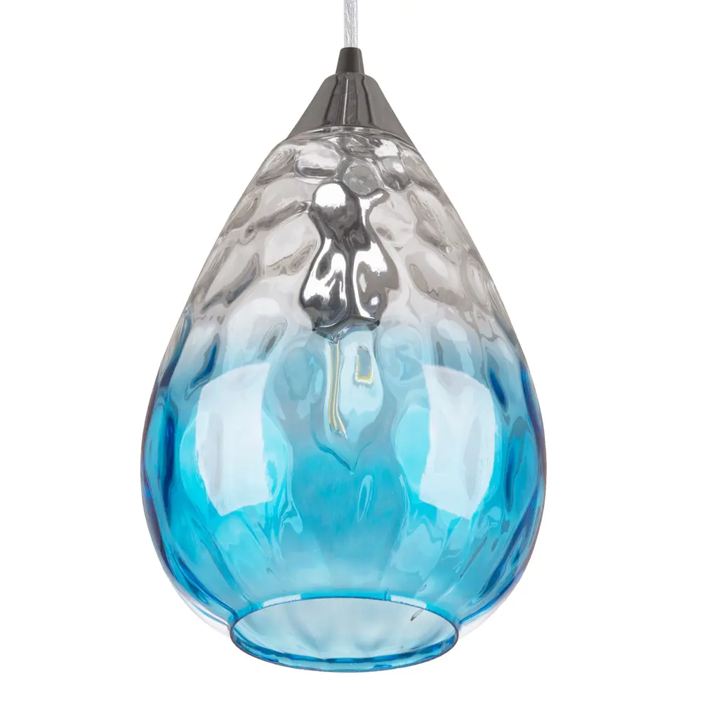 Подвес Lumin`arte Gawai, 3хE14х60 Вт, сметалл/стекло, цвет хром/прозрачный LUMIN ARTE STLM-2147735 - Вид №1