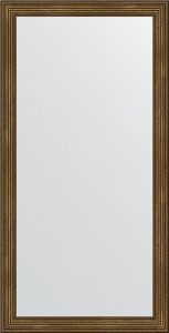 BY 1054 Зеркало в багетной раме - сухой тростник 51 mm EVOFORM Definite