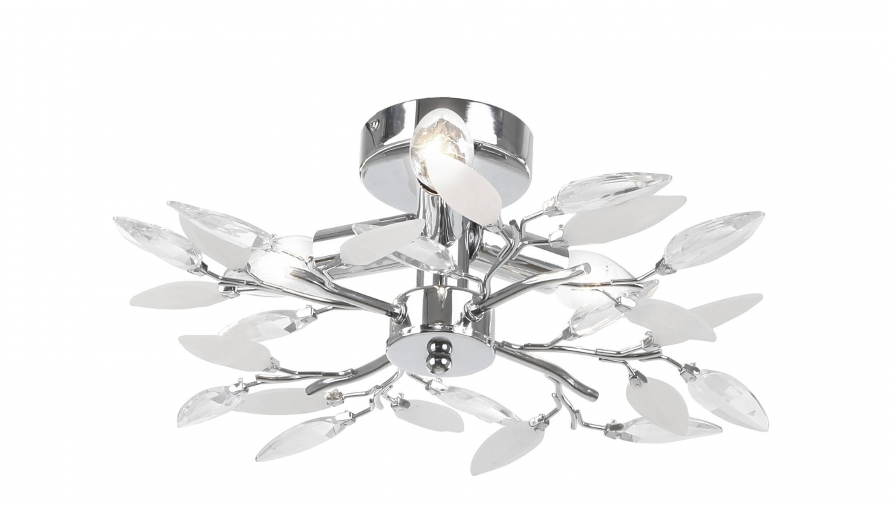 Потолочная люстра Globo Vida 63160-3 GLOBO VIDA 108777 Хром Ceramica Globo  - Вид №1