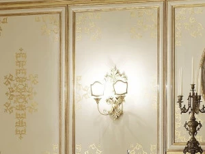 Andrea Fanfani Бра с позолотой с фиксированным кронштейном Opera 949