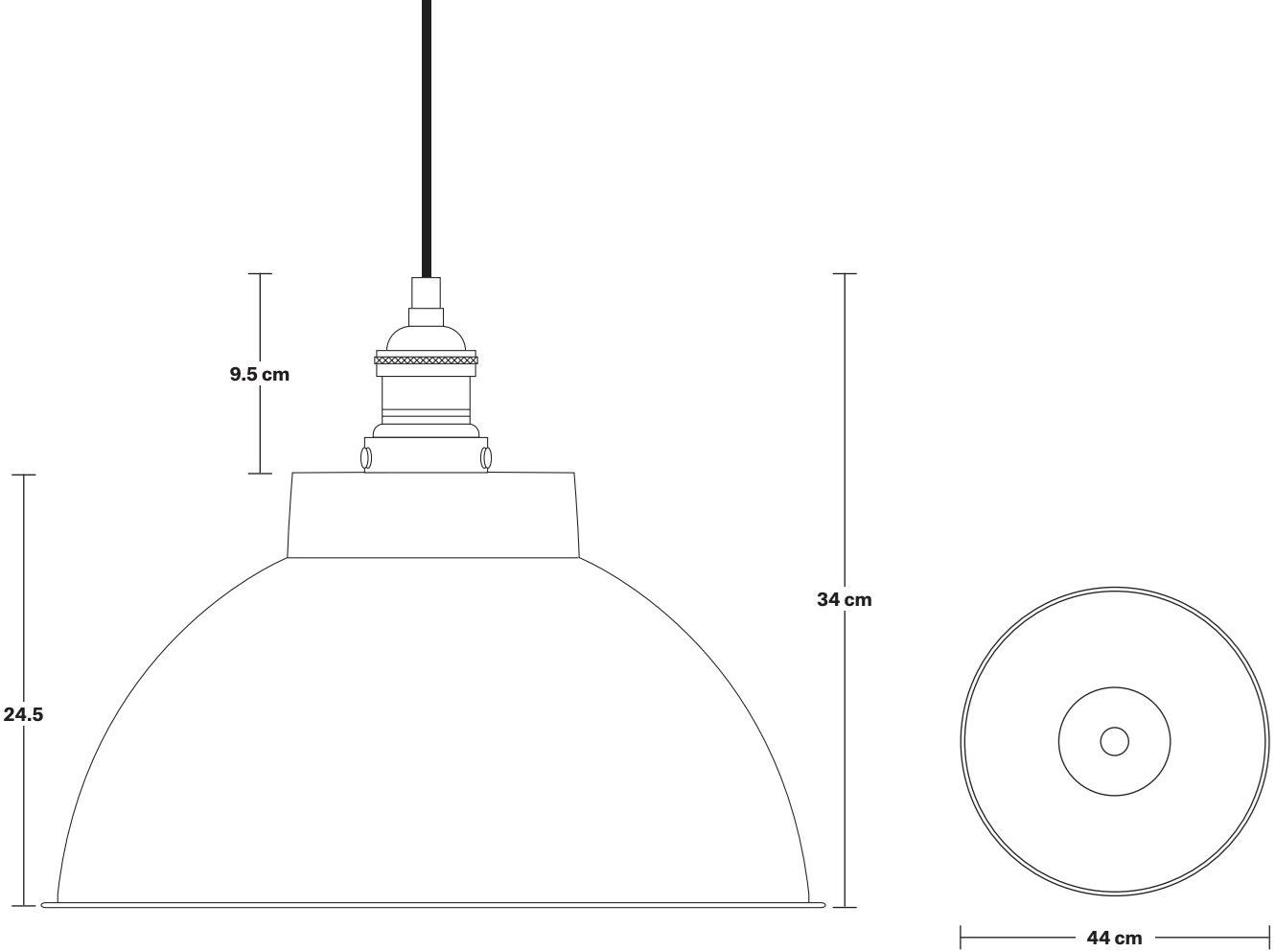 Industville Подвесной светильник из латуни Brooklyn Br-dp13-br-dp17 - Вид №9
