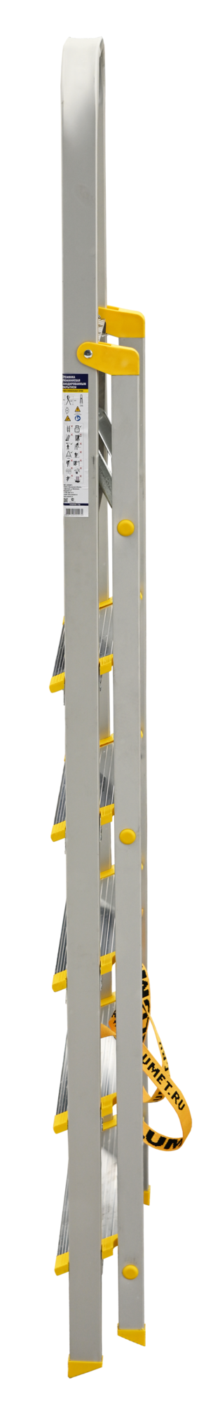 Стремянка односекционная Алюмет АS706 9124876 STDN-0013984 - Вид №4