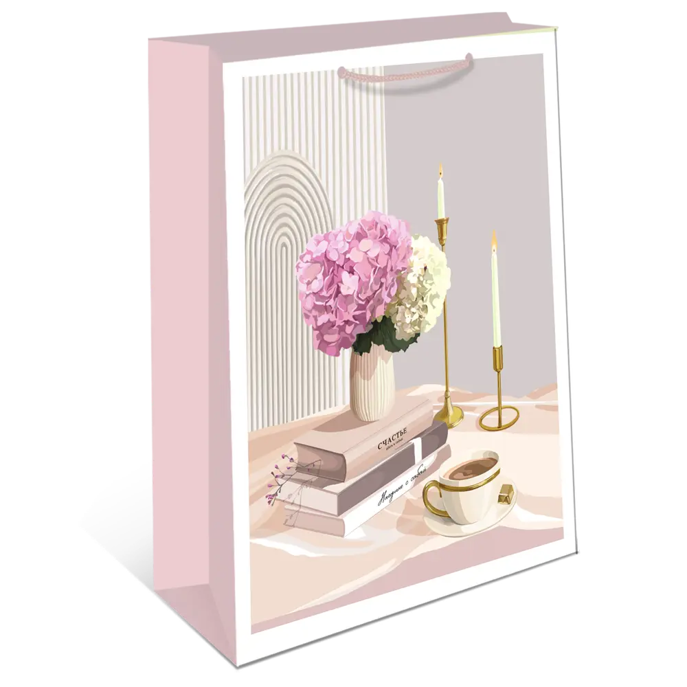 Подарочный пакет Арт и дизайн 26x32x12 см в ассортименте цвет разноцветный STLM-2051452 - Вид №5