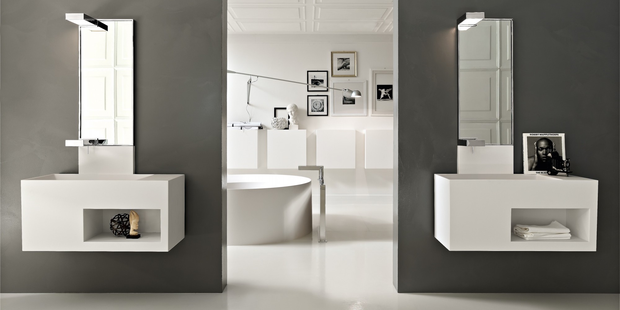 Toscoquattro Светильник для ванной Illuminazionne полиров.нерж.сталь Illuminazione 09FC1IL - Вид №3