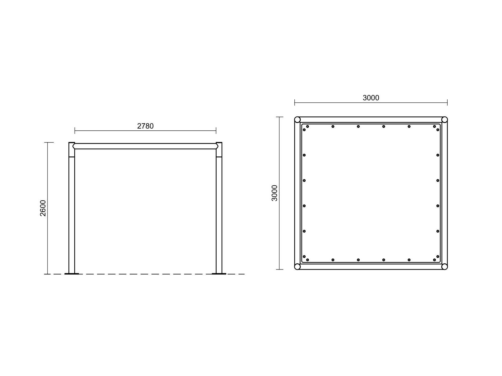 Навес из оцинкованной стали Studio Città GAZEBO ARCH-00028303 - Вид №2