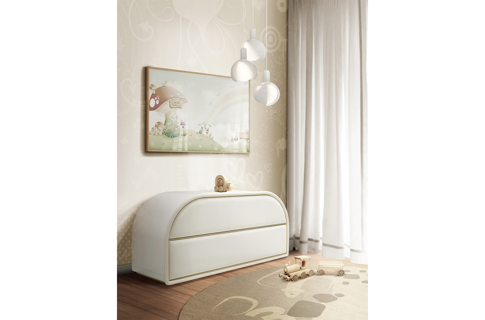 CIST224 Комоды детские Жвачка 2 ящика Circu  - Вид №9