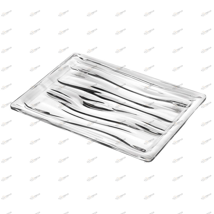 Поднос Aqua M прозрачный Guzzini 20170100