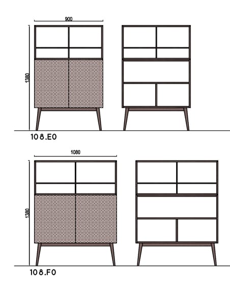Шкаф с распашными дверцами Barba design ARCH-00070964 - Вид №4