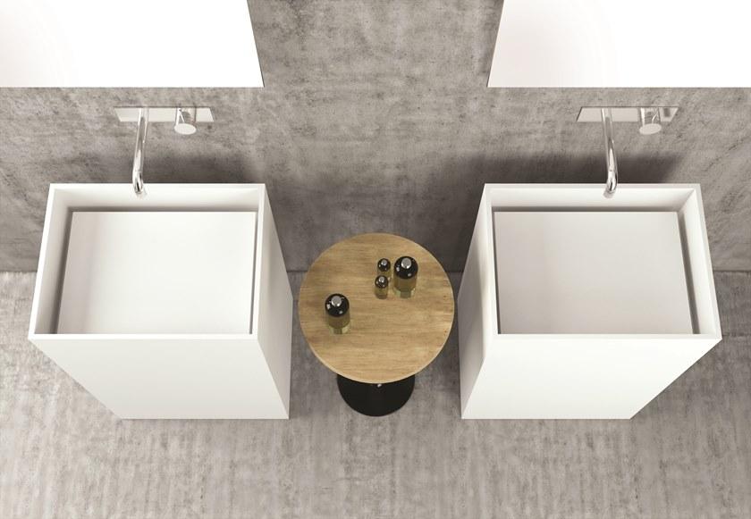 Ltc 1-2-3 Напольная раковина стоящая овальная MOMA Design  - Вид №1