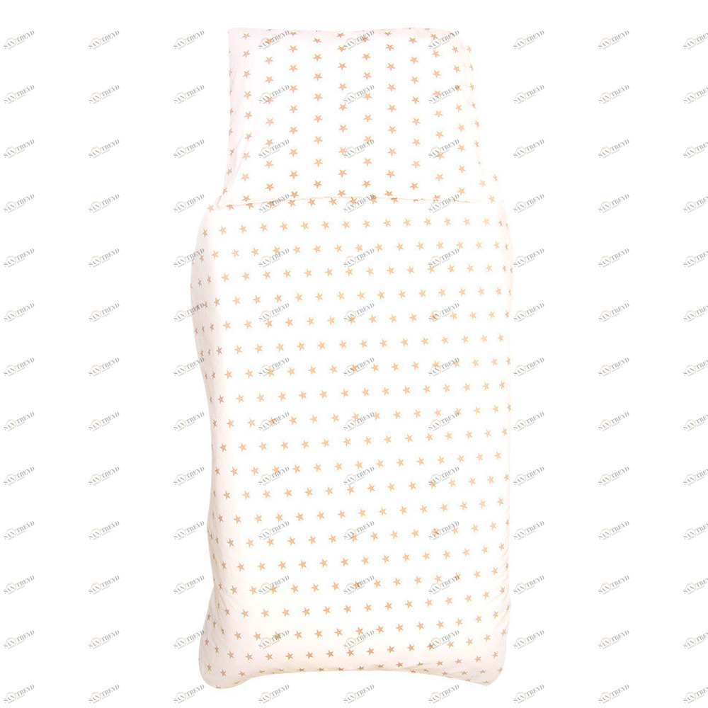 Детское постельное белье "Звезды" бежевое БЕЛЬМАРКО  327370 Белый Santreyd 