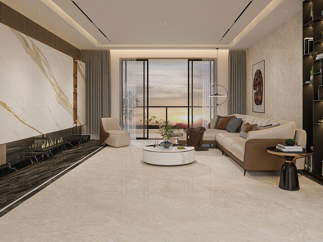 Мраморный пол / покрытие GANI MARBLE TILES MALMSTONE WALTZ ARCH-00130819