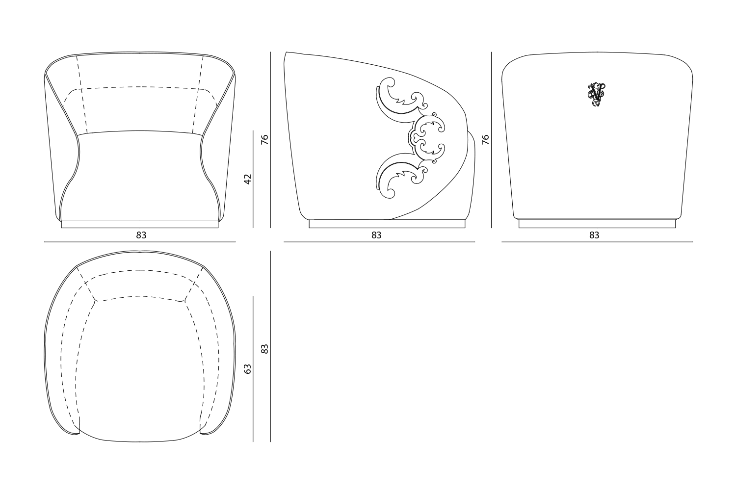 Mac Arthur Кресло Visionnaire  - Вид №7