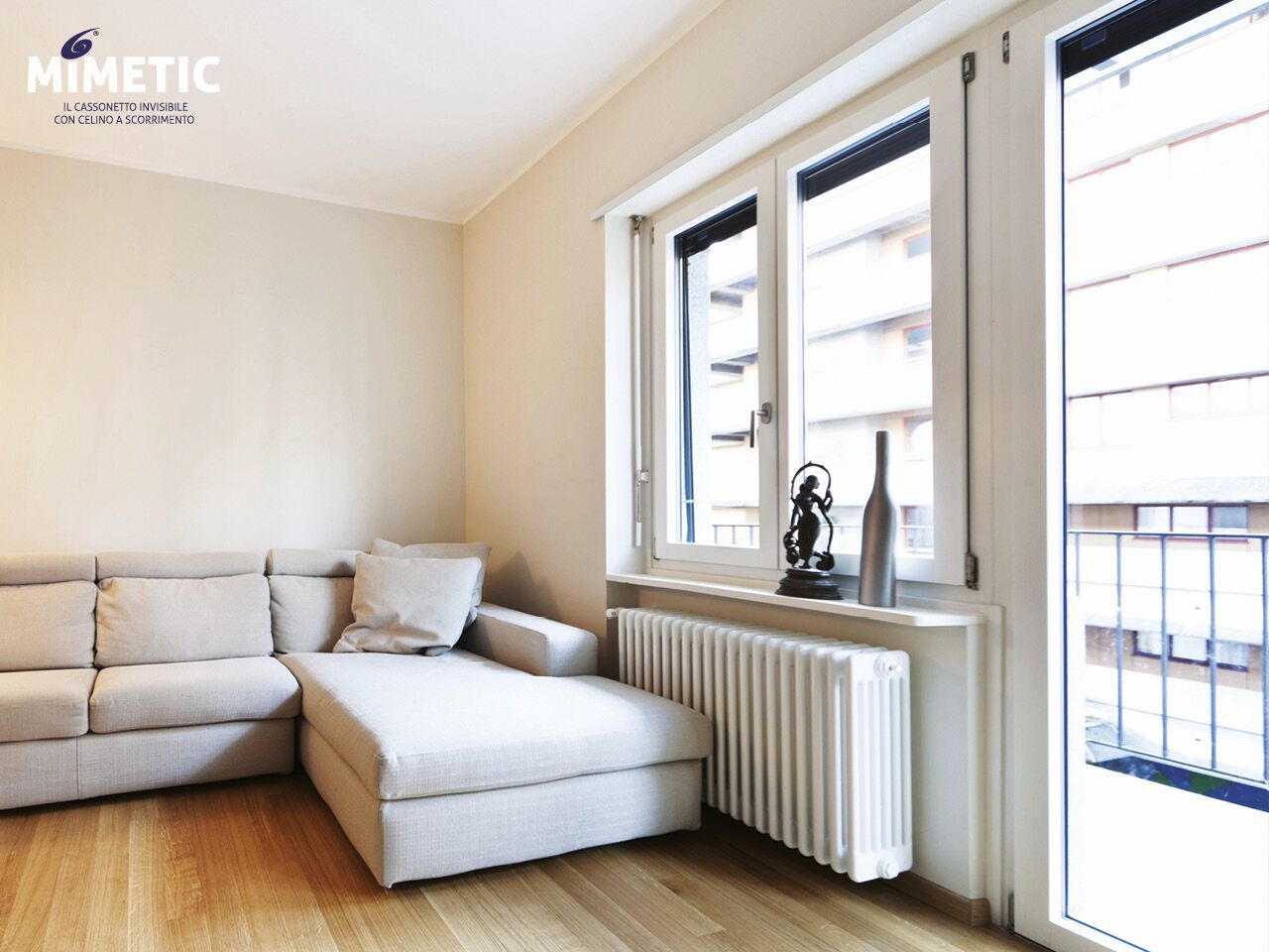 Сборный мусорный контейнер для рольставней Sei System MIMETIC ARCH-00031481 - Вид №1