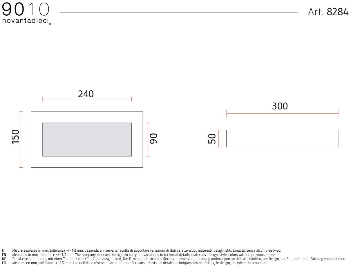 9010 novantadieci Аппликация светодиода из керамики  8284  - Вид №3