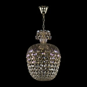 Подвесной светильник хрустальный золотистый Bohemia Ivele 14771/30 G M801 BOHEMIA IVELE 1477 00-3890083 Золото