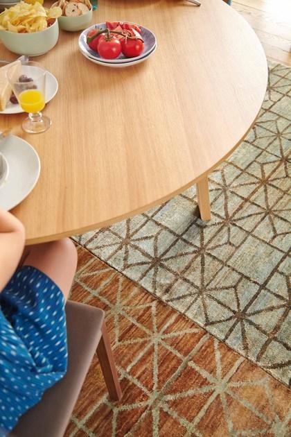 GAN Джутовый коврик с геометрическими мотивами Hand knotted sun-id-1454808 - Вид №3