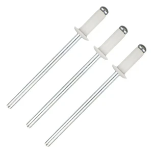 Заклёпка Matrix RAL9003 3.2х8 мм цвет белый 50 шт. 15241350 STLM-2200706