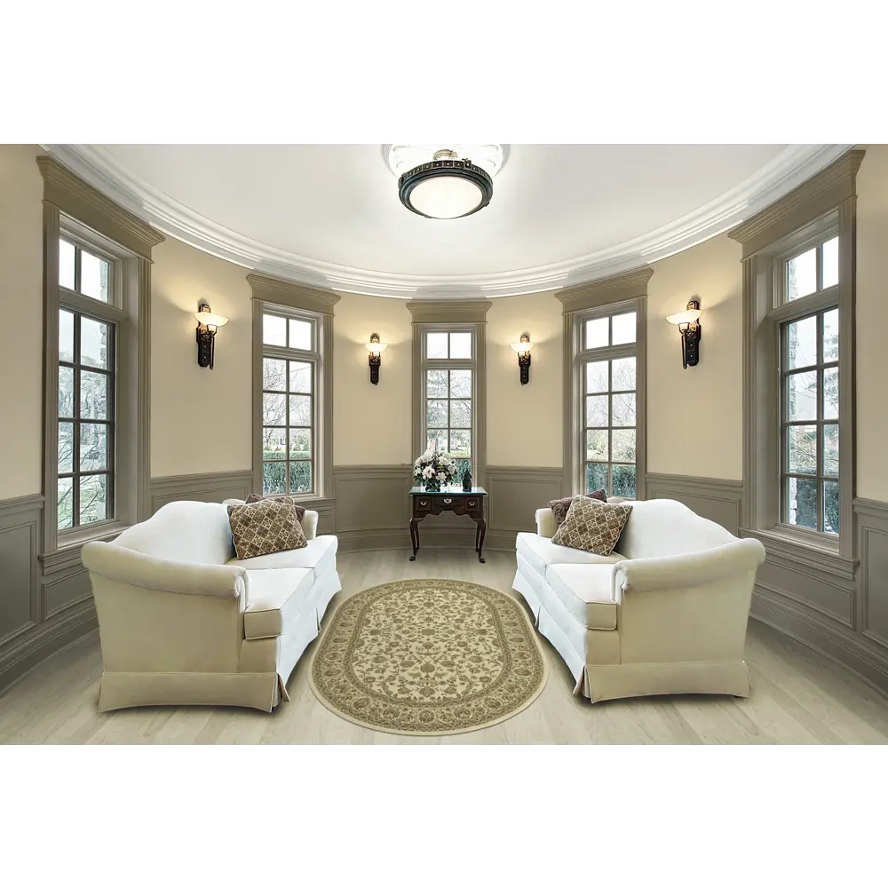 Ковёр Beluchi 253/6262 овальный 160x230 см вискоза RAGOLLE STLM-2101166 - Вид №3