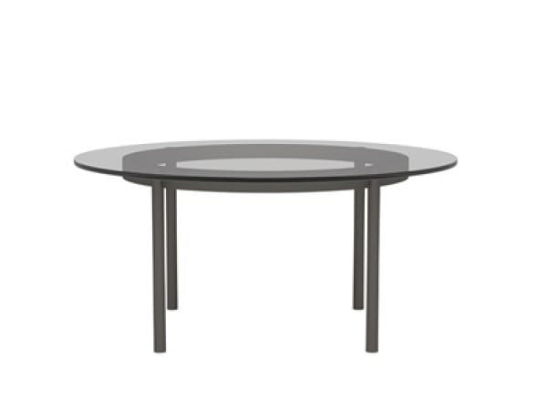 Круглый стеклянный журнальный столик Andreu World Element Table ARCH-00110775
