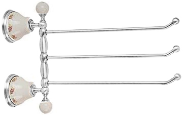 Полотенцедержатель тройной поворотный MIGLIORE Provance Ml.PRO-60.554.BR, цвет бронза  - Вид №1