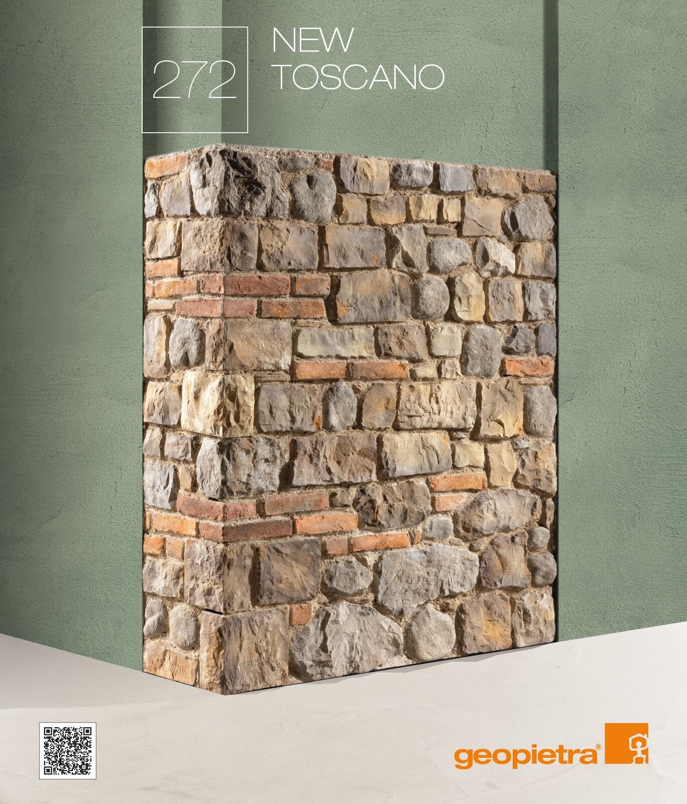 Реконструированная каменная облицовка GEOPIETRA® квадратный профиль ARCH-00021732