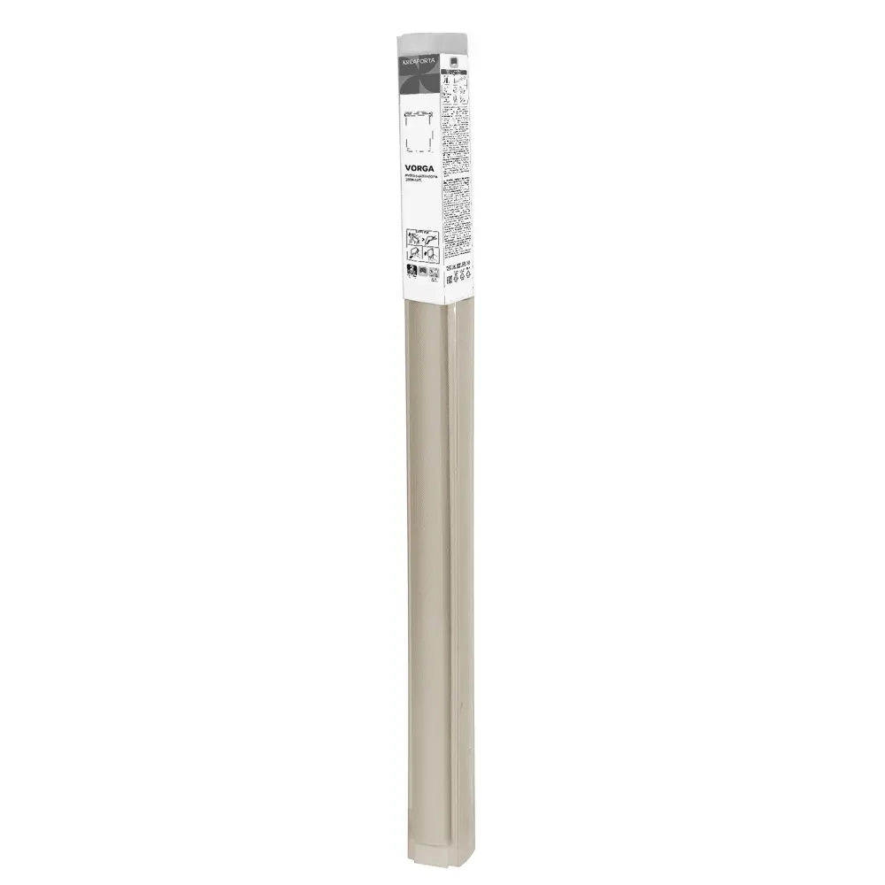 Рулонная штора блэкаут KREAFORTA Vorga 100x160 см серая 89440178 STLM-2076702 - Вид №9