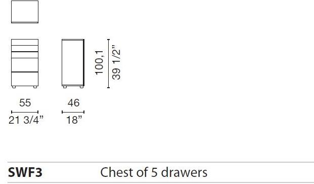Cappellini Лакированный комод Swift sun-id-1478867 - Вид №3