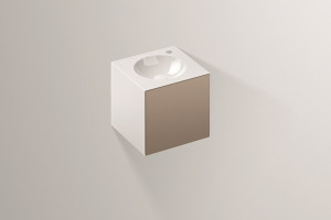 5161811000 Умывальник с тумбой, wp.folio11, белая, proshield, лакированная, шелковисто-матовый блеск, лунный камень Alape серия FO (Folio)