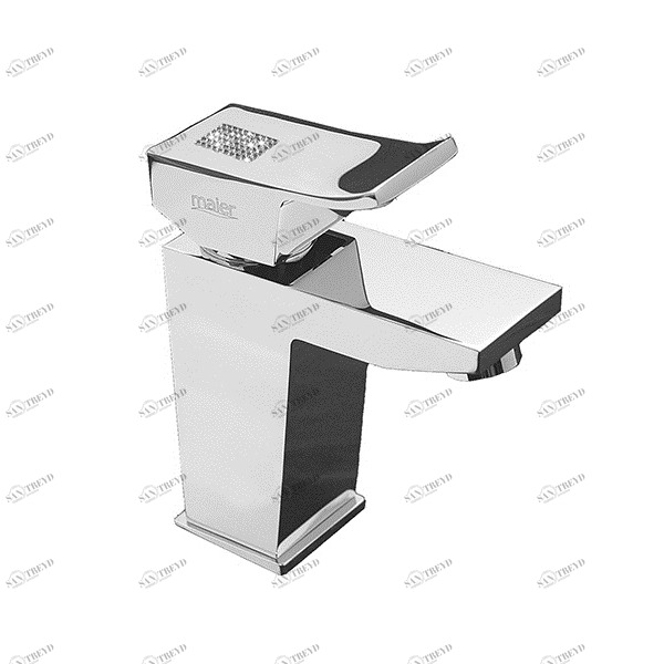 Однорычажный смеситель для раковины с клапаном клик-клак 56.004C MAIER SURF DIAMOND 56004C