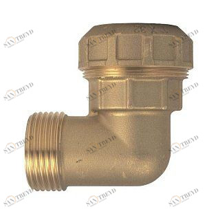 Угол НР 40х1"1/4 для ПНД труб ITAP 740114