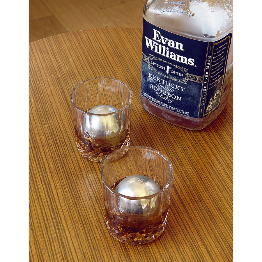 BA88 Набор камней для виски, 2 шт Kikkerland  - Вид №1